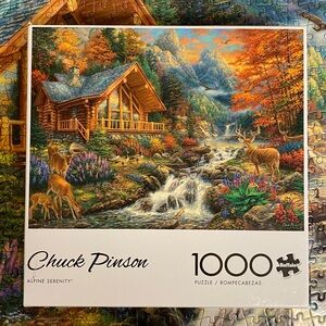 Chuck Pinson 1000 piece puzzle “Alpine Serenity”